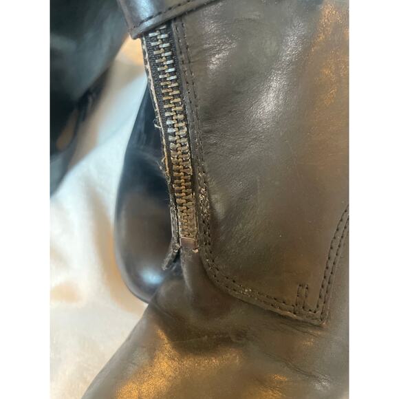 BORN Tall Riding Harness Boots in Black Size 7 - Picture 8 of 10